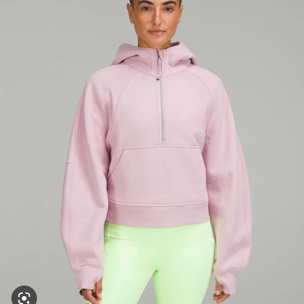 lululemon scuba oversized half zip